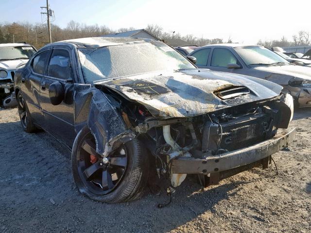 2B3KA73W16H328404 - 2006 DODGE CHARGER SR BLACK photo 1