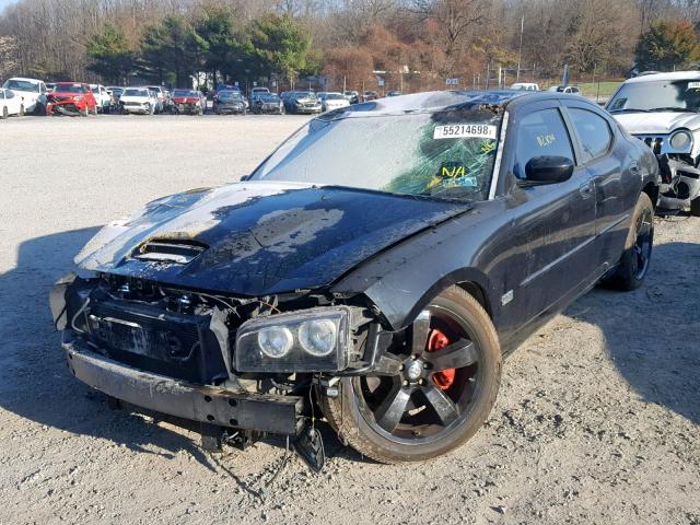 2B3KA73W16H328404 - 2006 DODGE CHARGER SR BLACK photo 2