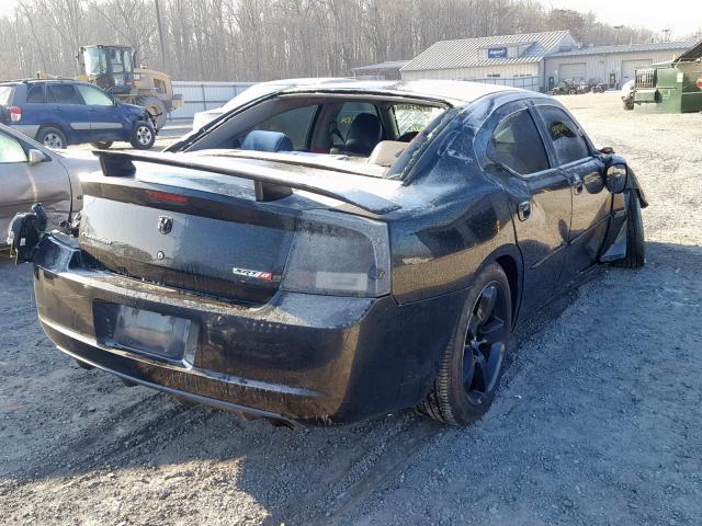 2B3KA73W16H328404 - 2006 DODGE CHARGER SR BLACK photo 4