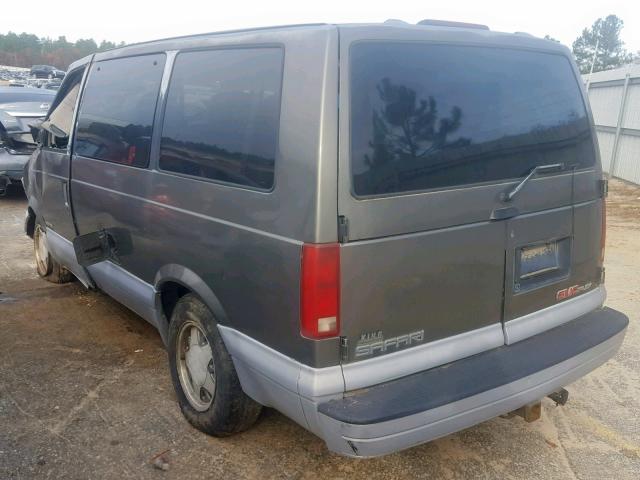 1GKDM19W4VB513562 - 1997 GMC SAFARI XT GRAY photo 3