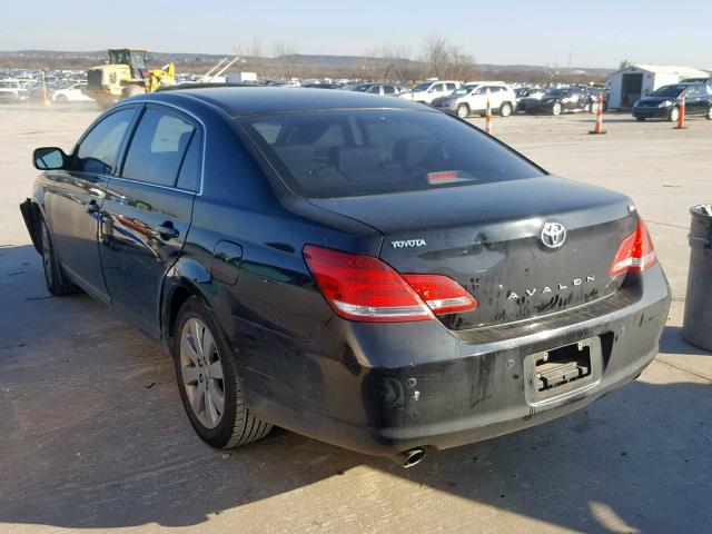 4T1BK36B77U178242 - 2007 TOYOTA AVALON XL BLACK photo 3