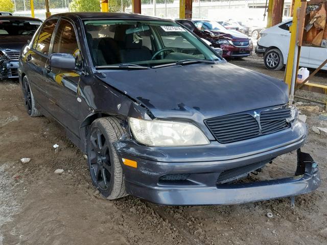 JA3AJ86EX3U084293 - 2003 MITSUBISHI LANCER OZ GRAY photo 1