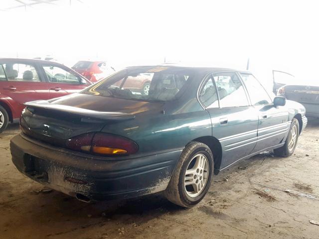 1G2HZ52K2VH253354 - 1997 PONTIAC BONNEVILLE GREEN photo 4