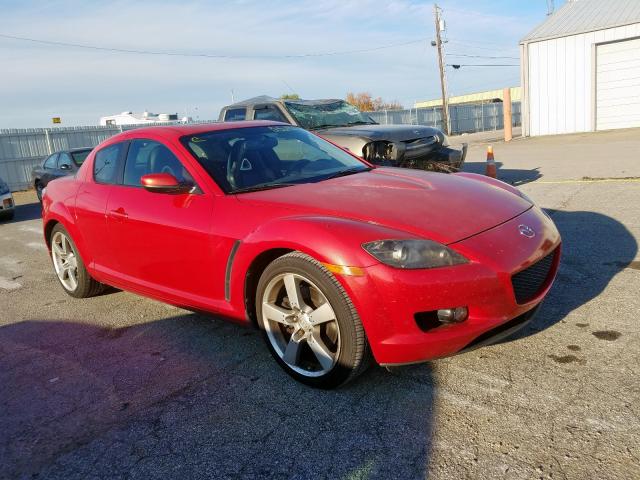 JM1FE17N450153619 - 2005 MAZDA RX8 RED photo 1