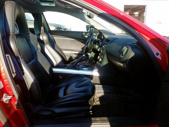 JM1FE17N450153619 - 2005 MAZDA RX8 RED photo 5