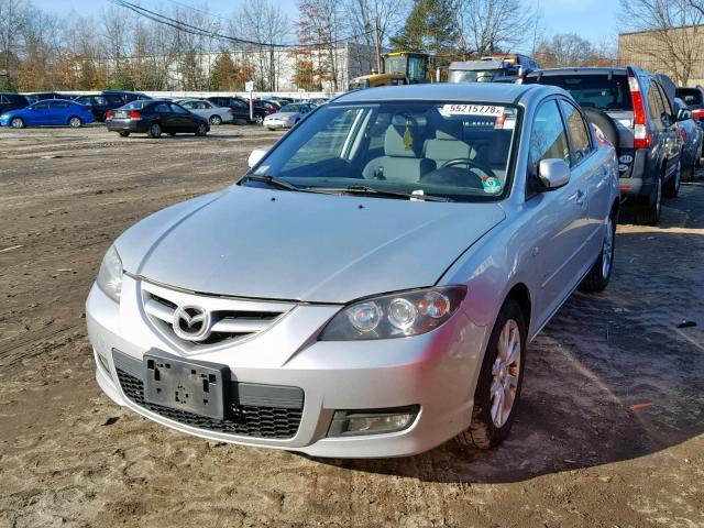 JM1BK124071621171 - 2007 MAZDA 3 S SILVER photo 2