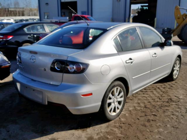 JM1BK124071621171 - 2007 MAZDA 3 S SILVER photo 4