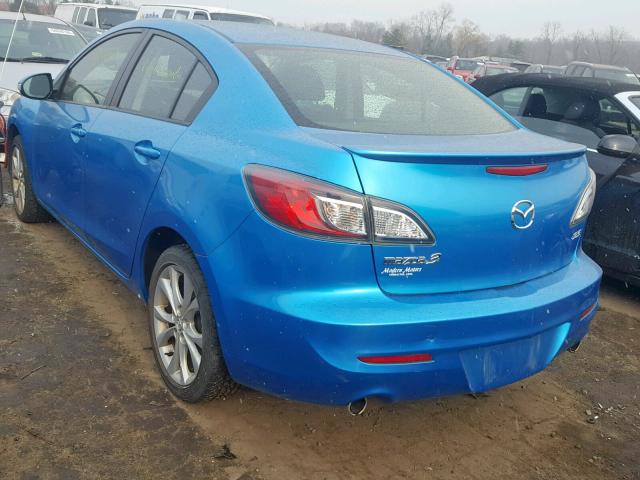 JM1BL1S61A1158592 - 2010 MAZDA 3 S BLUE photo 3