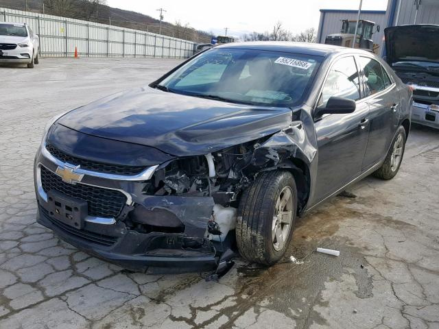 1G11B5SL5EF154879 - 2014 CHEVROLET MALIBU LS 黑色 照片 2