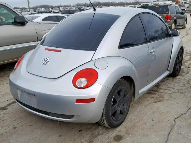 3VWRW31CX6M400523 - 2006 VOLKSWAGEN NEW BEETLE ვერცხლისფერი ფოტო 4