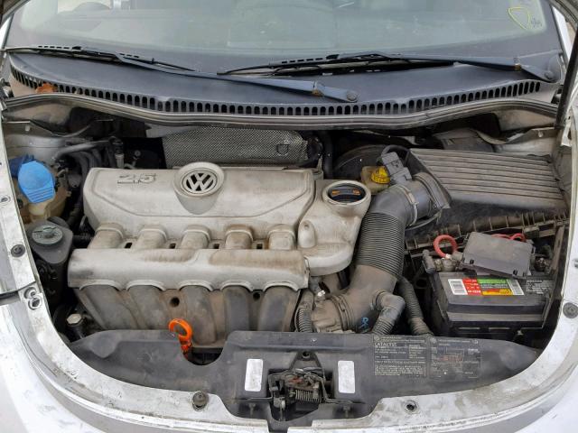 3VWRW31CX6M400523 - 2006 VOLKSWAGEN NEW BEETLE ვერცხლისფერი ფოტო 7