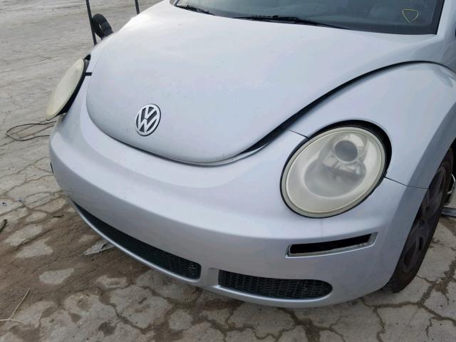 3VWRW31CX6M400523 - 2006 VOLKSWAGEN NEW BEETLE ვერცხლისფერი ფოტო 9