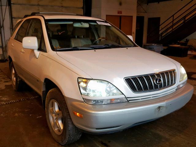 JTJHF10U910197713 - 2001 LEXUS RX 300 WHITE photo 1