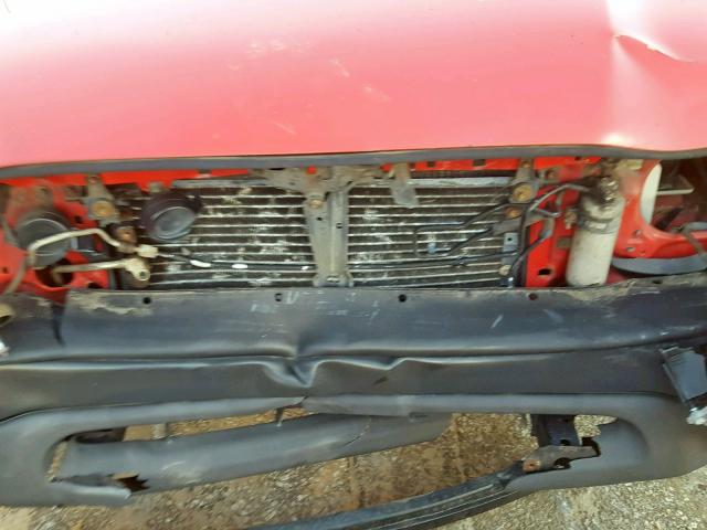 5TENL42N81Z777444 - 2001 TOYOTA TACOMA RED photo 9