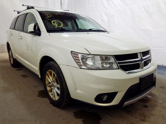 3C4PDDBG3ET271052 - 2014 DODGE JOURNEY WHITE photo 1