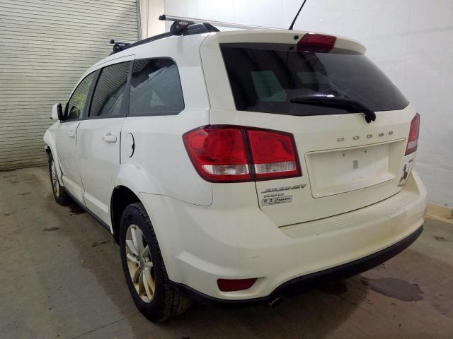 3C4PDDBG3ET271052 - 2014 DODGE JOURNEY WHITE photo 3