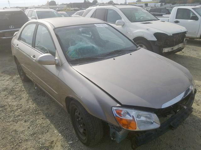 KNAFE122175442568 - 2007 KIA SPECTRA EX TAN photo 1