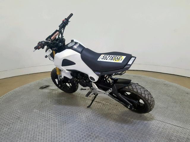 MLHJC6112F5104620 - 2015 HONDA GROM 125 WHITE photo 6