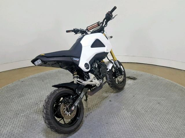 MLHJC6112F5104620 - 2015 HONDA GROM 125 WHITE photo 8