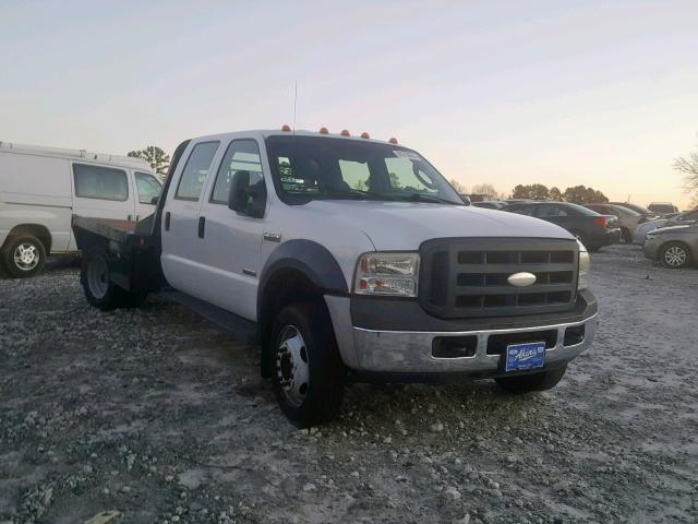 1FDAW56P47EB49248 - 2007 FORD F550 SUPER WHITE photo 1