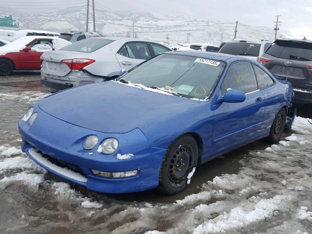 JH4DC4359YS011052 - 2000 ACURA INTEGRA LS BLUE photo 2