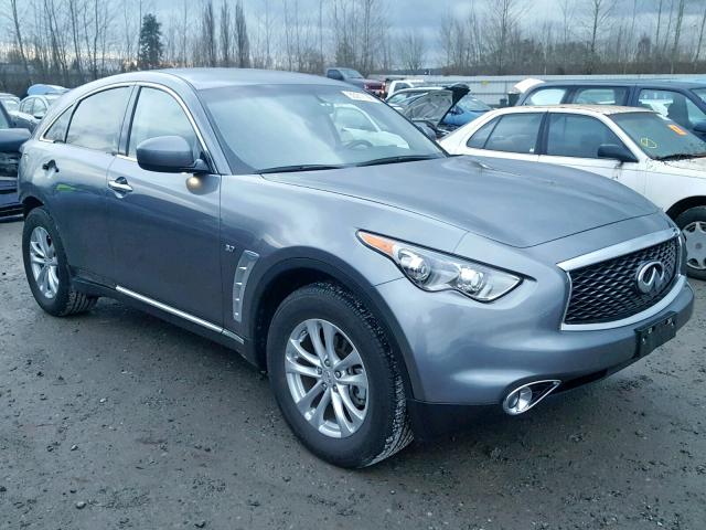 JN8CS1MW9HM412776 - 2017 INFINITI QX70 GRAY photo 1