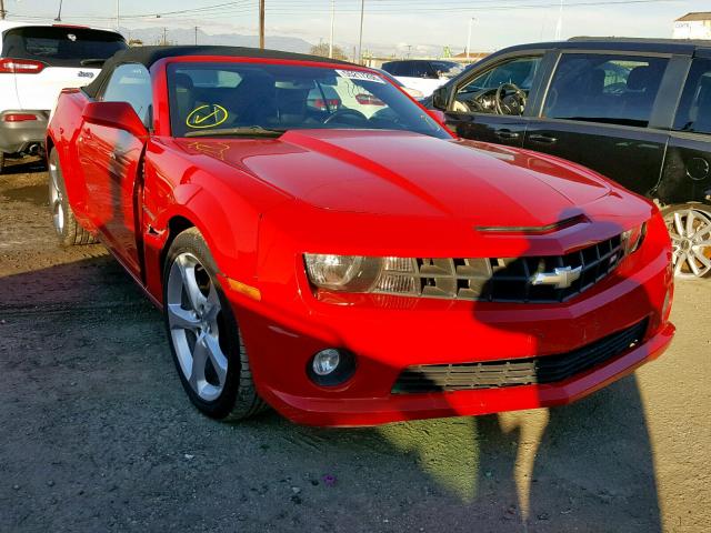 2G1FK3DJXD9208433 - 2013 CHEVROLET CAMARO 2SS RED photo 1