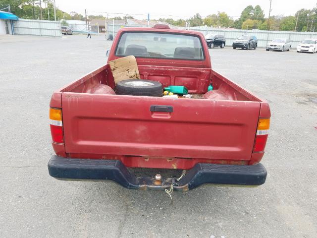 JT4RN81A6R5196007 - 1994 TOYOTA PICKUP 1/2 RED photo 6