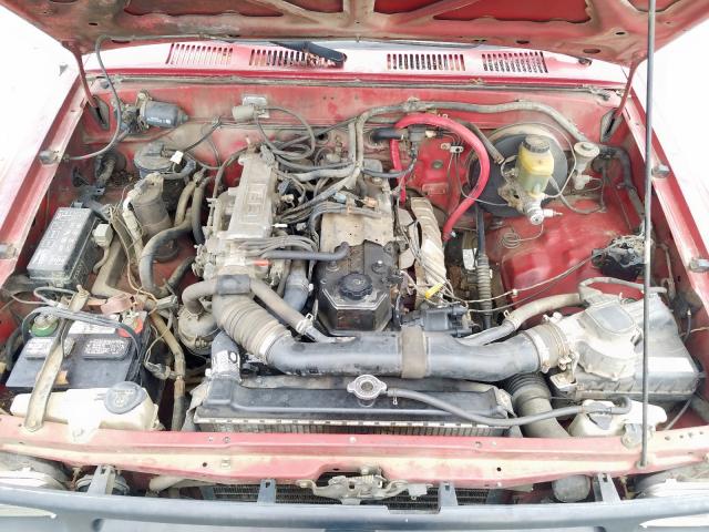 JT4RN81A6R5196007 - 1994 TOYOTA PICKUP 1/2 RED photo 7