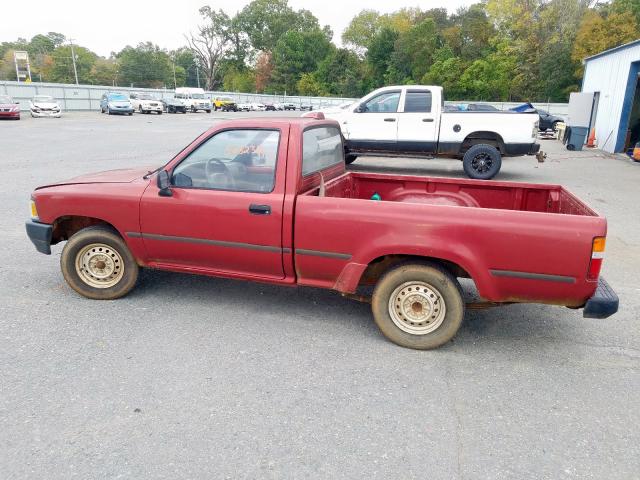 JT4RN81A6R5196007 - 1994 TOYOTA PICKUP 1/2 RED photo 9