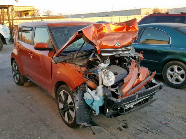 KNDJP3A51J7565264 - 2018 KIA SOUL + ORANGE photo 1