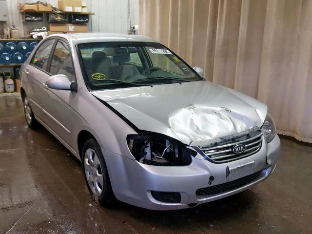 KNAFE222495585264 - 2009 KIA SPECTRA EX SILVER photo 1