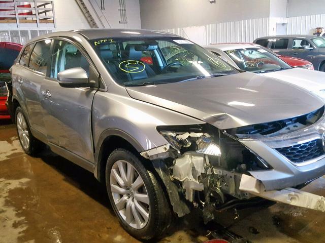 JM3TB3MAXA0214918 - 2010 MAZDA CX-9 GRAY photo 9