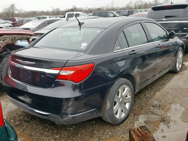 1C3CCBBB0DN505130 - 2013 CHRYSLER 200 TOURIN BLACK photo 4