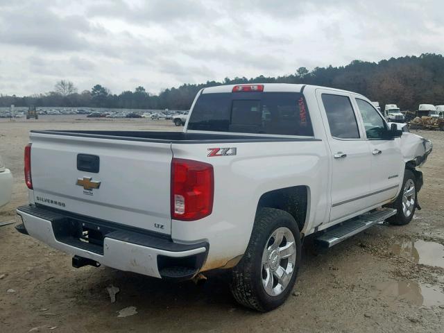 3GCUKSEC6JG188871 - 2018 CHEVROLET SILVERADO WHITE photo 4