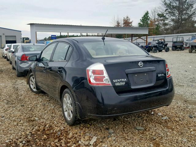 3N1AB61E17L628404 - 2007 NISSAN SENTRA 2.0 BLACK photo 3