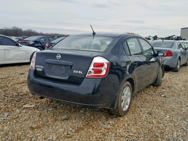 3N1AB61E17L628404 - 2007 NISSAN SENTRA 2.0 BLACK photo 4