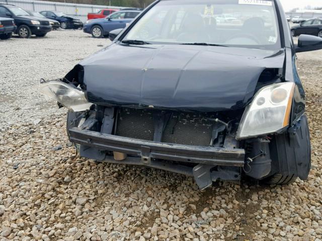 3N1AB61E17L628404 - 2007 NISSAN SENTRA 2.0 BLACK photo 9