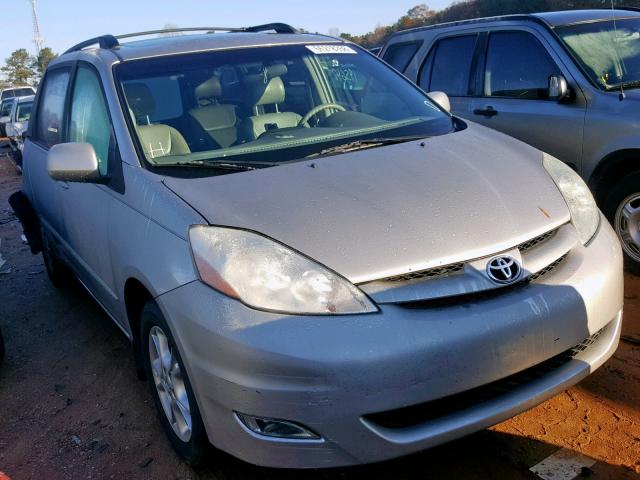 5TDZA22C46S462672 - 2006 TOYOTA SIENNA XLE GRAY photo 1