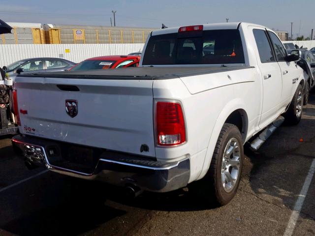 1C6RR6VT5ES269083 - 2014 RAM 1500 LARAM WHITE photo 4