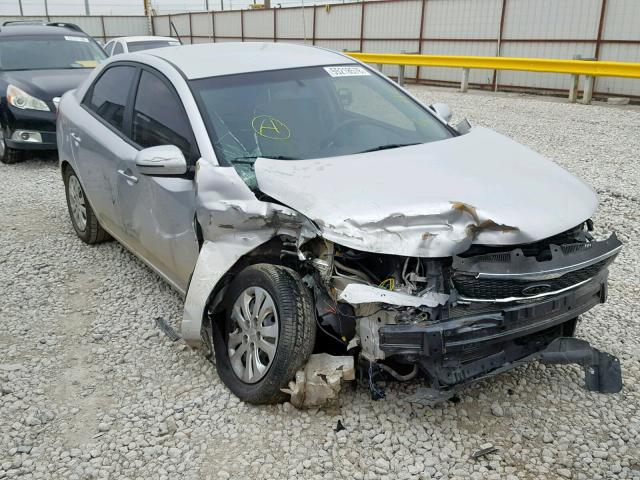 KNAFU4A21D5732942 - 2013 KIA FORTE EX SILVER photo 1