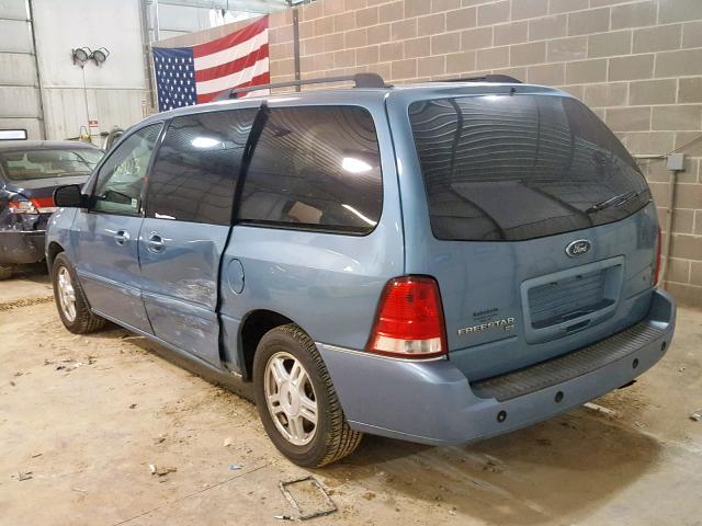 2FMZA52297BA24625 - 2007 FORD FREESTAR S BLUE photo 3