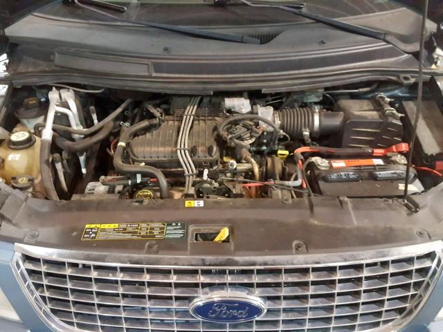 2FMZA52297BA24625 - 2007 FORD FREESTAR S BLUE photo 7