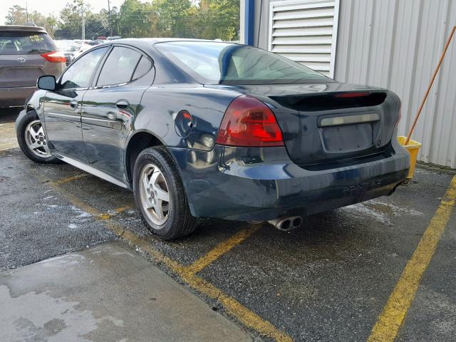 2G2WS522141323553 - 2004 PONTIAC GRAND PRIX BLACK photo 3