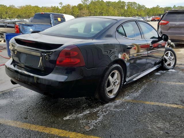 2G2WS522141323553 - 2004 PONTIAC GRAND PRIX BLACK photo 4