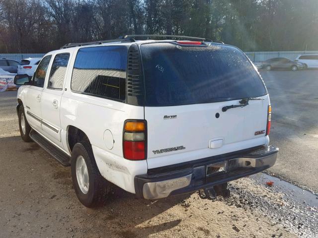 1GKEC16Z84J164982 - 2004 GMC YUKON XL C WHITE photo 3