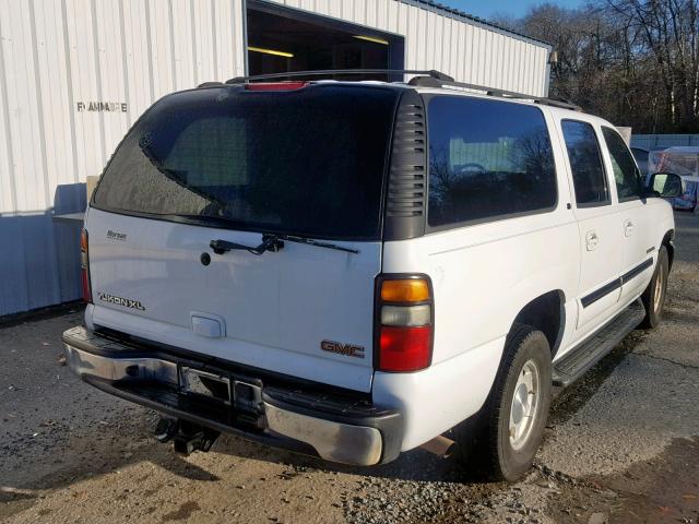 1GKEC16Z84J164982 - 2004 GMC YUKON XL C WHITE photo 4