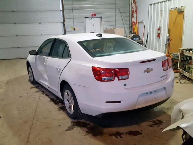 1G11A5SLXFU132599 - 2015 CHEVROLET MALIBU LS WHITE photo 3