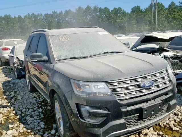 1FM5K7F8XGGA56174 - 2016 FORD EXPLORER L BLACK photo 1