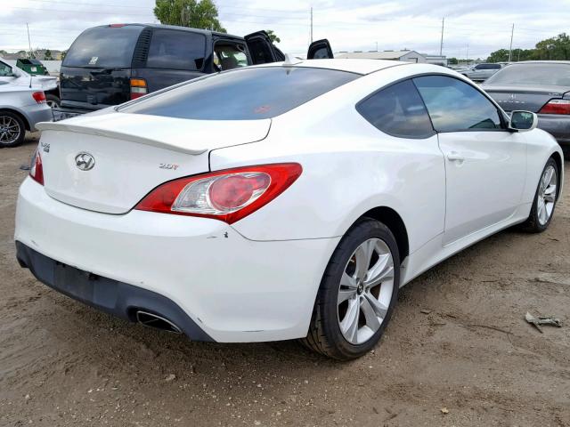 KMHHT6KD3CU074986 - 2012 HYUNDAI GENESIS CO WHITE photo 4